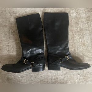 Ralph Lauren Tall Leather Boots